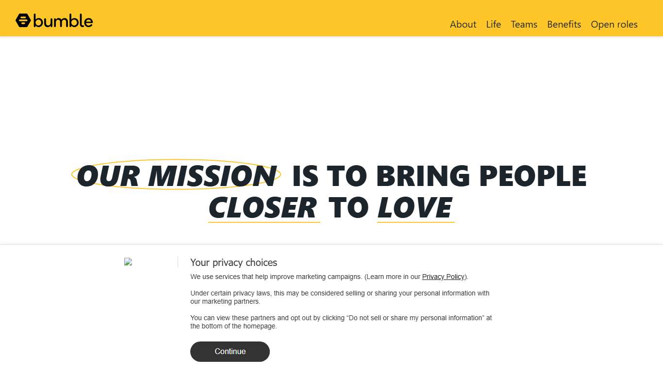 Careers at Bumble Bumble